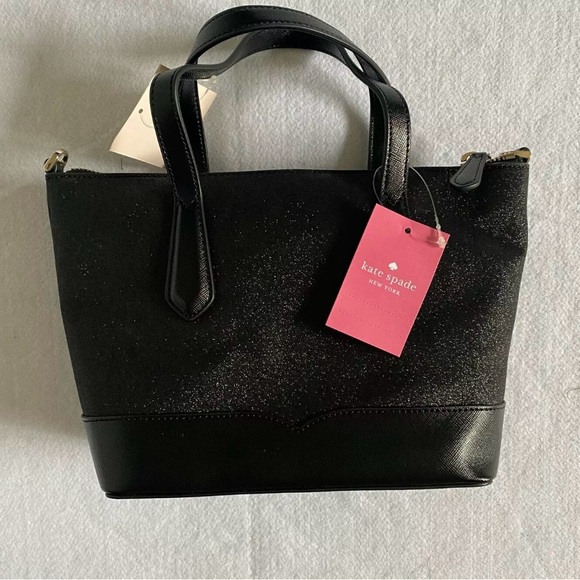 Kate Spade Black Tote Bag with Structured Design - Picture 1 of 6